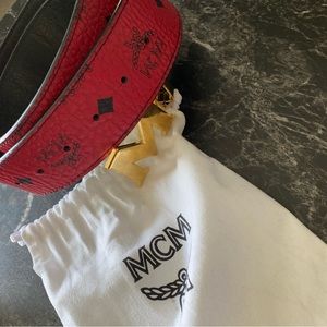 REAL AUTHENTIC Men’s MCM Reversible Belt [Comes with receipt]